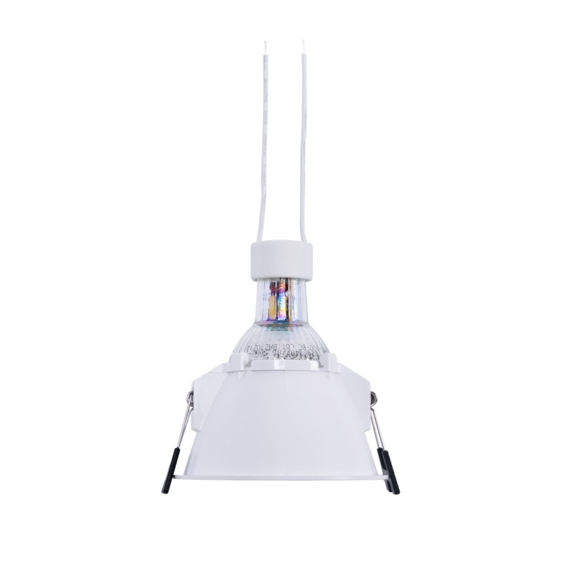 Ampoule LED GU10 + coupelle encastrable + douille GU10 Ampoule LED GU10 + coupelle encastrable + douille GU10