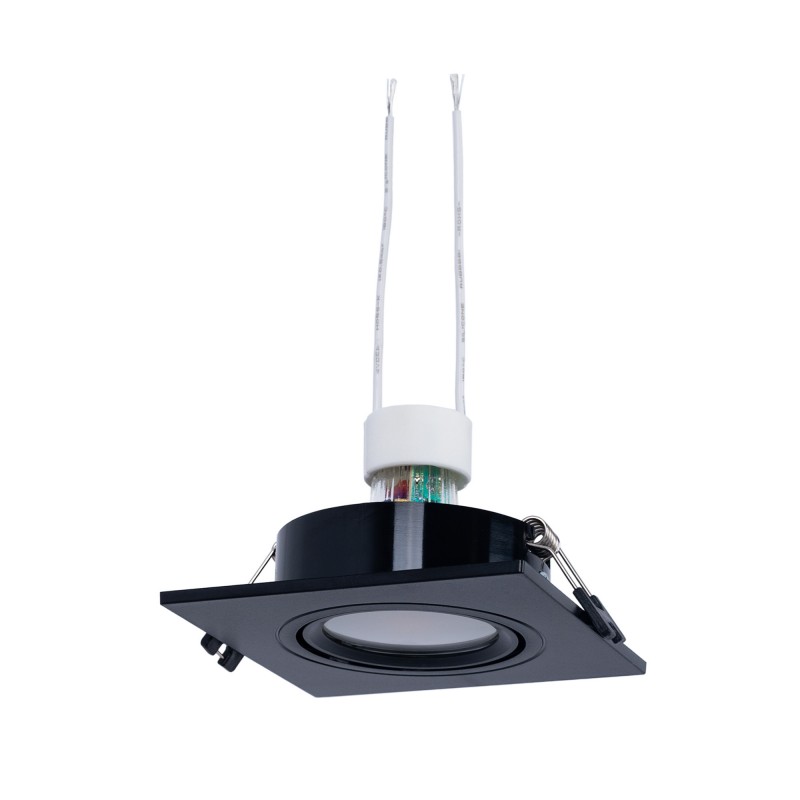 Spot LED + support encastrable + douille GU10 Spot LED + support encastrable + douille GU10