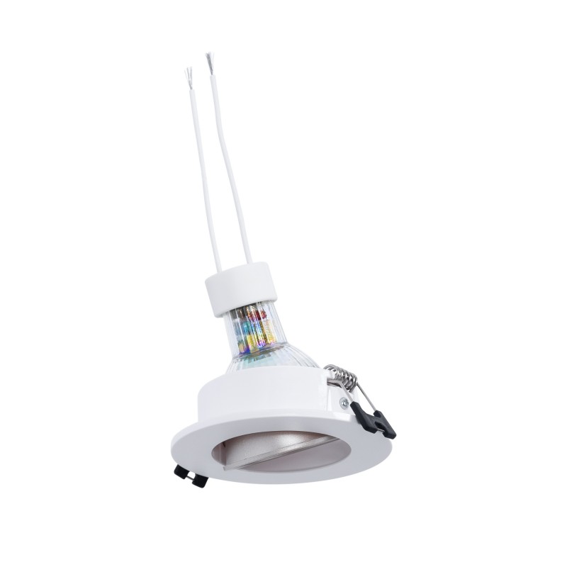 Collerette spot encastrable + ampoule Collerette spot encastrable + ampoule