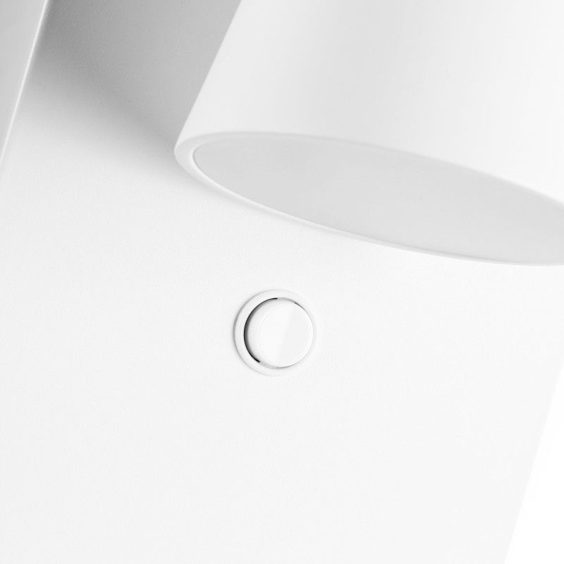 Applique murale avec port USB "BASKOP W" - 6W - Base de recharge sans fil Applique murale avec port USB "BASKOP W" - 6W - Base de recharge sans fil