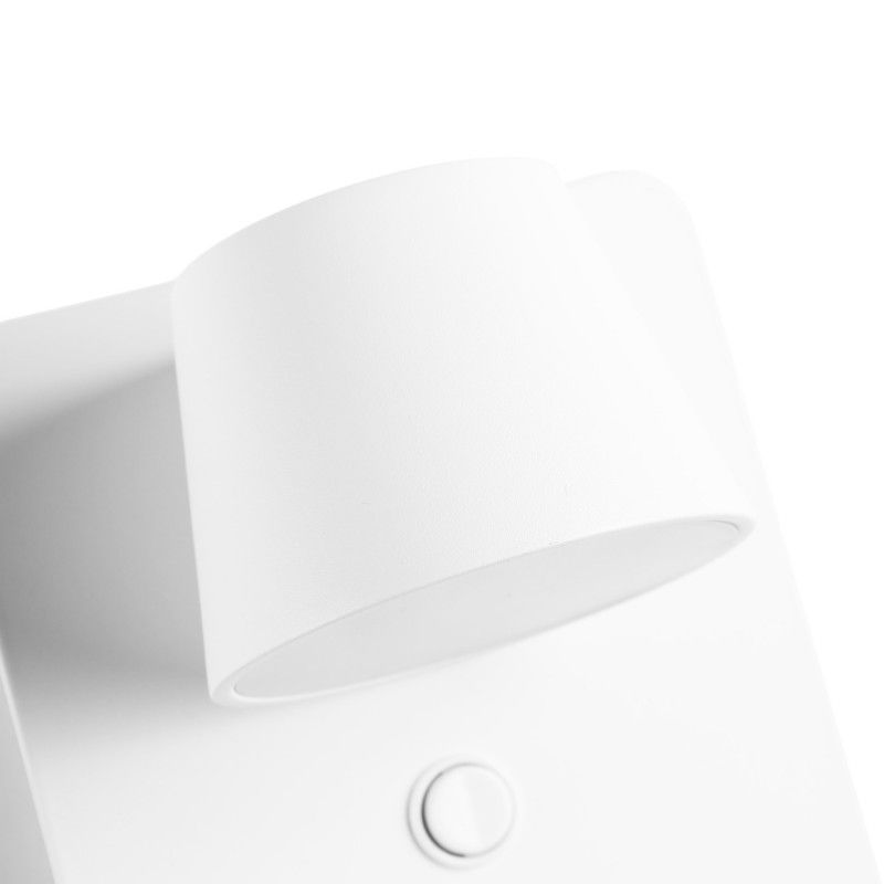 Applique murale avec port USB "BASKOP W" - 6W - Base de recharge sans fil Applique murale avec port USB "BASKOP W" - 6W - Base de recharge sans fil