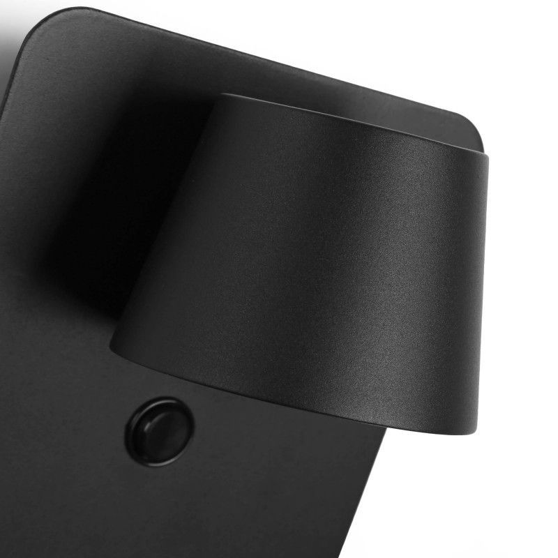 Applique murale avec port USB "BASKOP W" - 6W - Base de recharge sans fil Applique murale avec port USB "BASKOP W" - 6W - Base de recharge sans fil