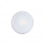 KIT Collerette spot carré 93x93mm (gris/blanc) + Ampoule GU10 5,4W + Douille