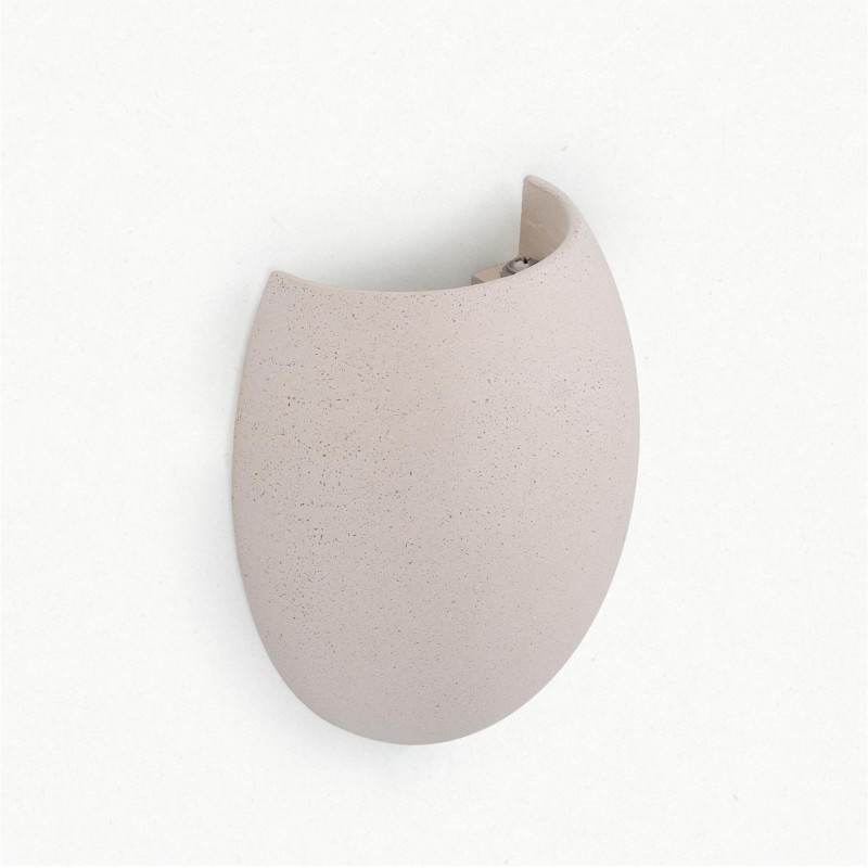 Applique murale en ciment "Semba" - 3 couleurs - 1 x G9