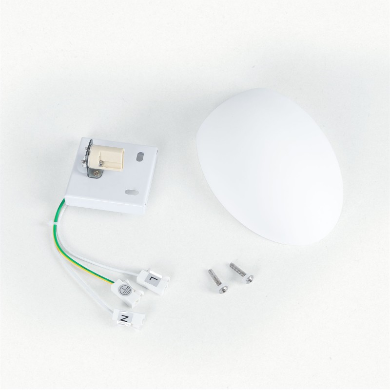 Applique murale en plâtre "Mery" - 1 x G9 | appliques murales