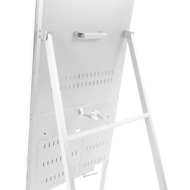 Ecran publicitaire pliable LCD Full HD 32" - Android - Intérieur | Panneaux publicitaire