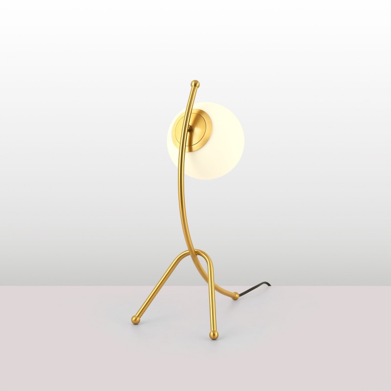 Lampe à poser boule en verre "Flix" | lampes de table