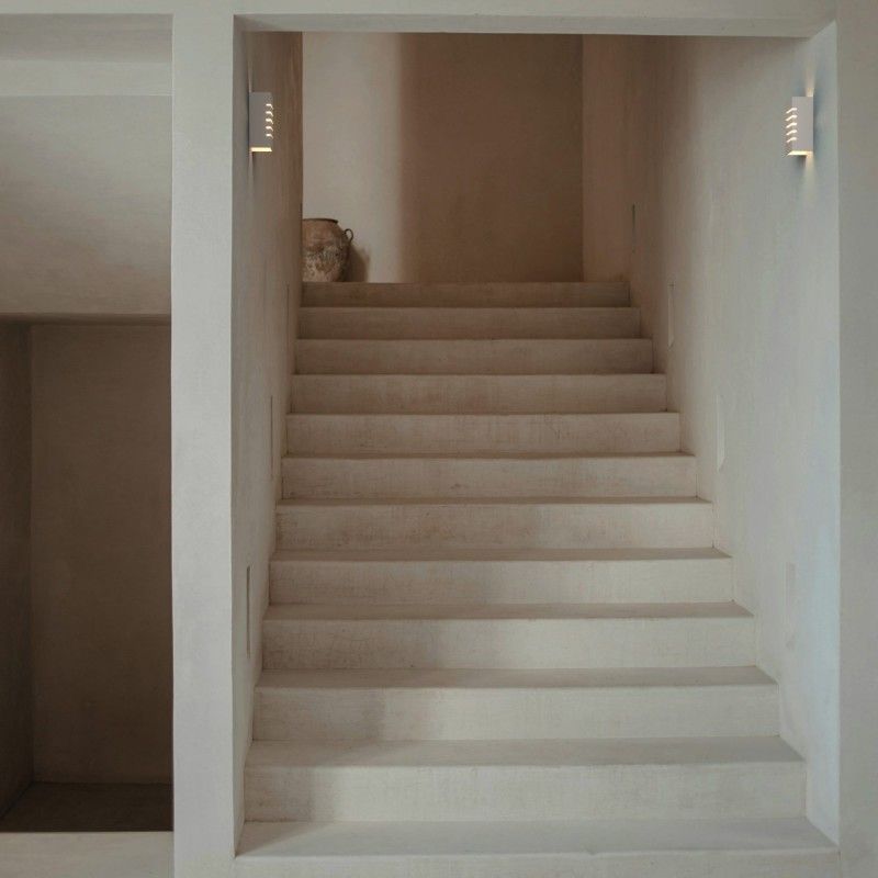 Applique murale en plâtre "Line" - 1 x E14 | appliques murales Applique murale en plâtre "Line" - 1 x E14 | appliques murales