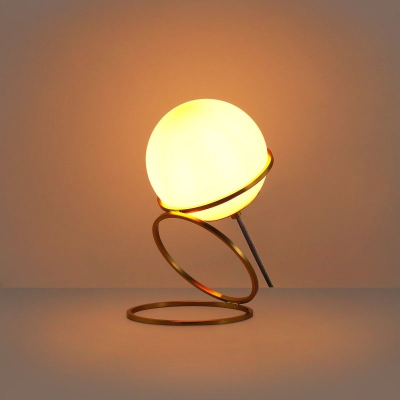 Lampe à poser boule en verre "Ruth" | lampes de table Lampe à poser boule en verre "Ruth" | lampes de table