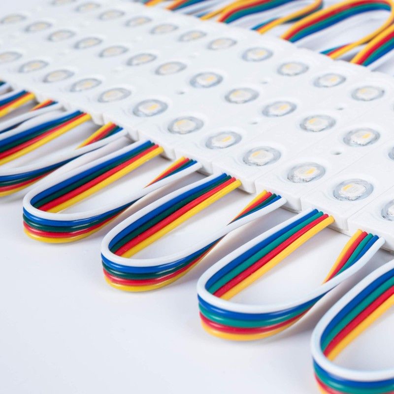 Modules LED RGBWW pour enseigne lumineuse - 0,96W - 12V - IP65 - 120º Modules LED RGBWW pour enseigne lumineuse - 0,96W - 12V - IP65 - 120º