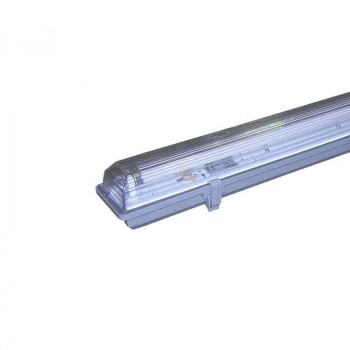 Pantalla estanca LED para T8 120cm 18w Pantalla estanca LED para T8 120cm 18w