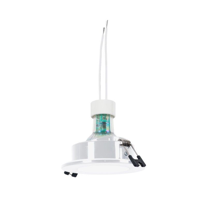 KIT Spot encastrable étanche Ø93mm (blanc) + Ampoule GU10 5,4W + Douille | Spot LED KIT Spot encastrable étanche Ø93mm (blanc) + Ampoule GU10 5,4W + Douille | Spot LED