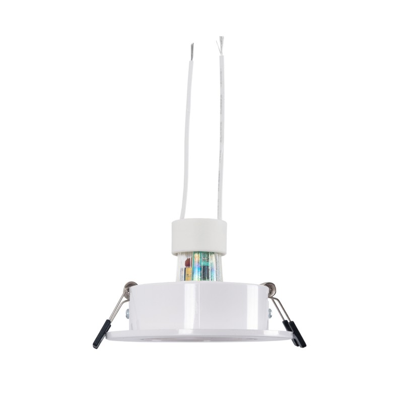 KIT Spot encastrable inclinable Ø90mm (blanc) + Ampoule GU10 5,4W + Douille | spots encastrés LED KIT Spot encastrable inclinable Ø90mm (blanc) + Ampoule GU10 5,4W + Douille | spots encastrés LED