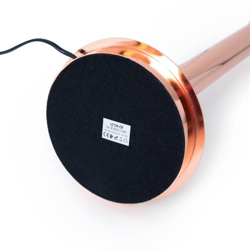 Lampadaire LED design "Ana" - Hauteur réglable - Couleur cuivre Lampadaire LED design "Ana" - Hauteur réglable - Couleur cuivre