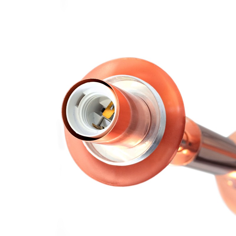 Lampadaire LED design "Ana" - Hauteur réglable - Couleur cuivre Lampadaire LED design "Ana" - Hauteur réglable - Couleur cuivre