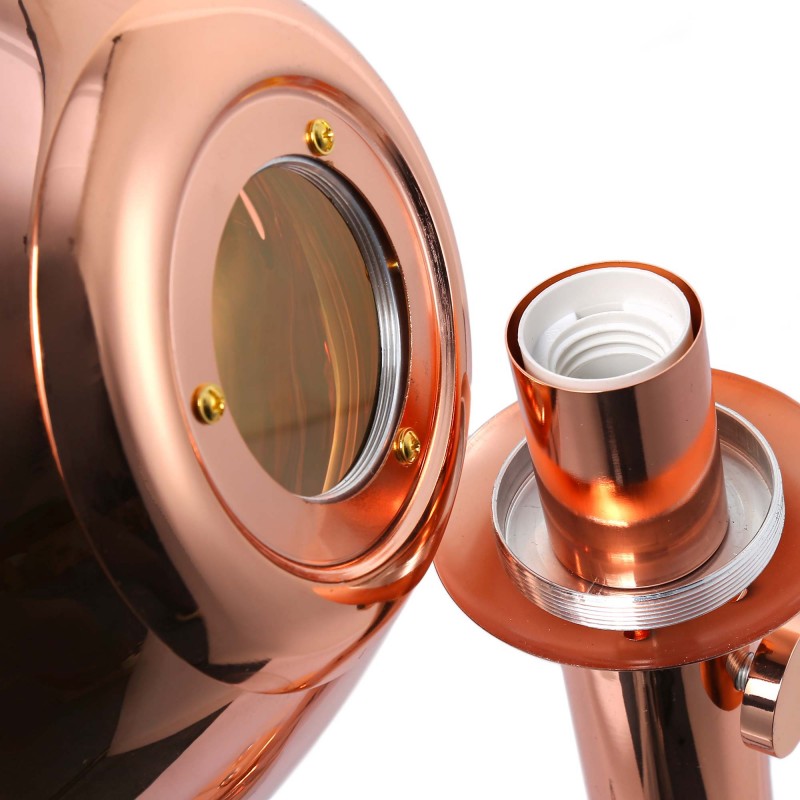 Lampadaire LED design "Ana" - Hauteur réglable - Couleur cuivre Lampadaire LED design "Ana" - Hauteur réglable - Couleur cuivre