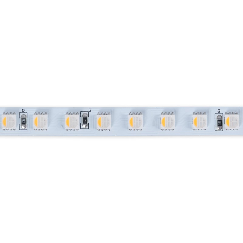 Ruban LED 48V DC - RGBWW - 12W/m - 10mm - IP20 - 10 mètres - 90LED/m | éclairage LED