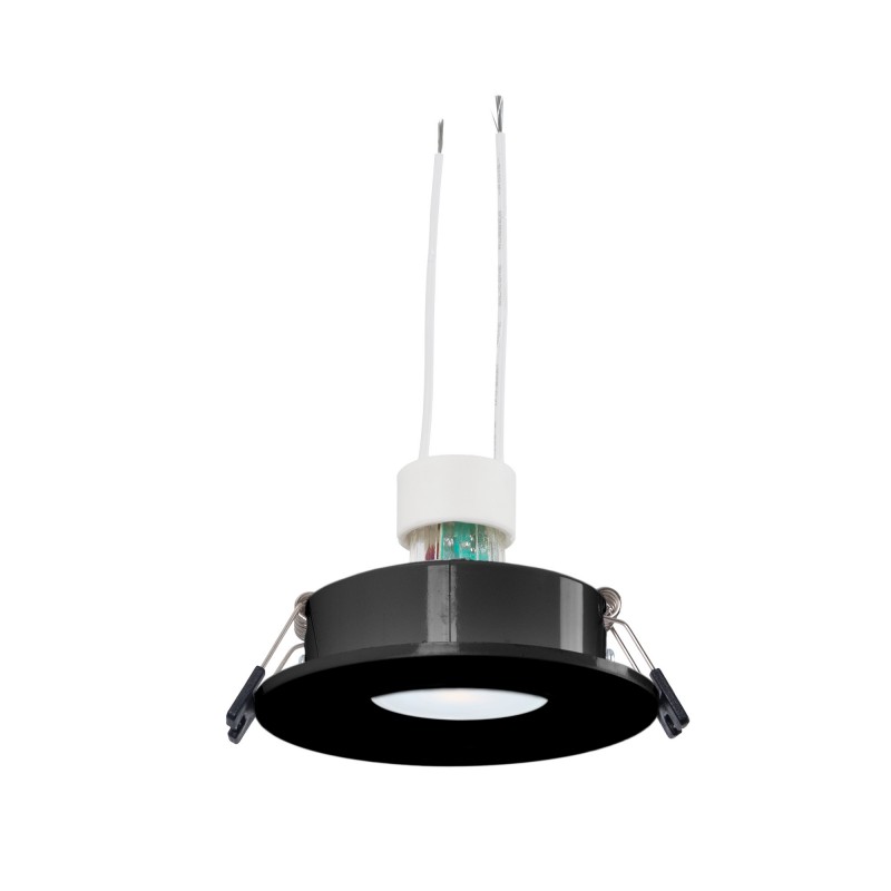 KIT Spot encastrable inclinable Ø90mm (noir) + Ampoule GU10 5,4W + Douille | spot LED KIT Spot encastrable inclinable Ø90mm (noir) + Ampoule GU10 5,4W + Douille | spot LED