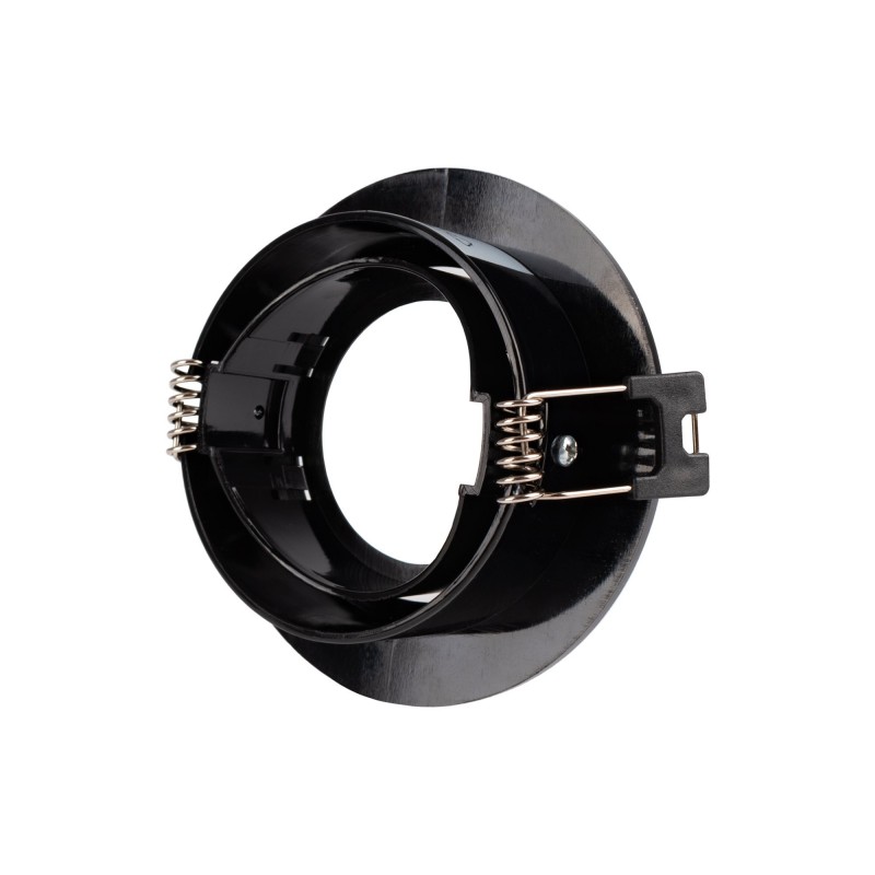 KIT Spot encastrable inclinable Ø90mm (noir) + Ampoule GU10 5,4W + Douille | spot LED KIT Spot encastrable inclinable Ø90mm (noir) + Ampoule GU10 5,4W + Douille | spot LED