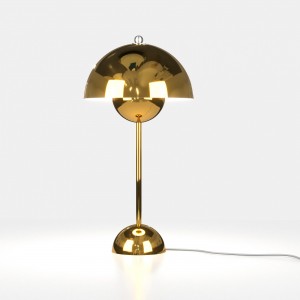 Lampe à poser design vintage "Floralis" - E27 | lampes de table