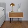 Lampe à poser design vintage "Floralis" - E27 | lampes de table