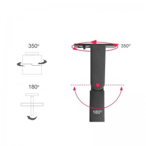 Spot LED 30W pour rail triphasé UGR19