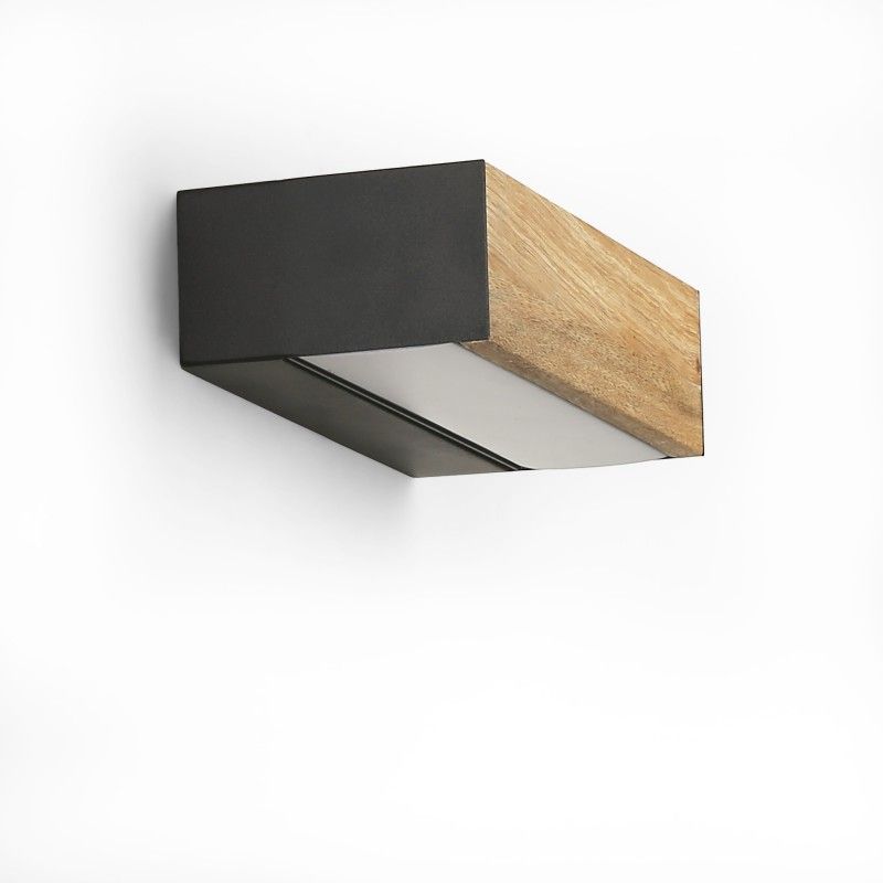 Applique murale bois "VACC" - 7W - 2700K - 20cm | appliques murales Applique murale bois "VACC" - 7W - 2700K - 20cm | appliques murales