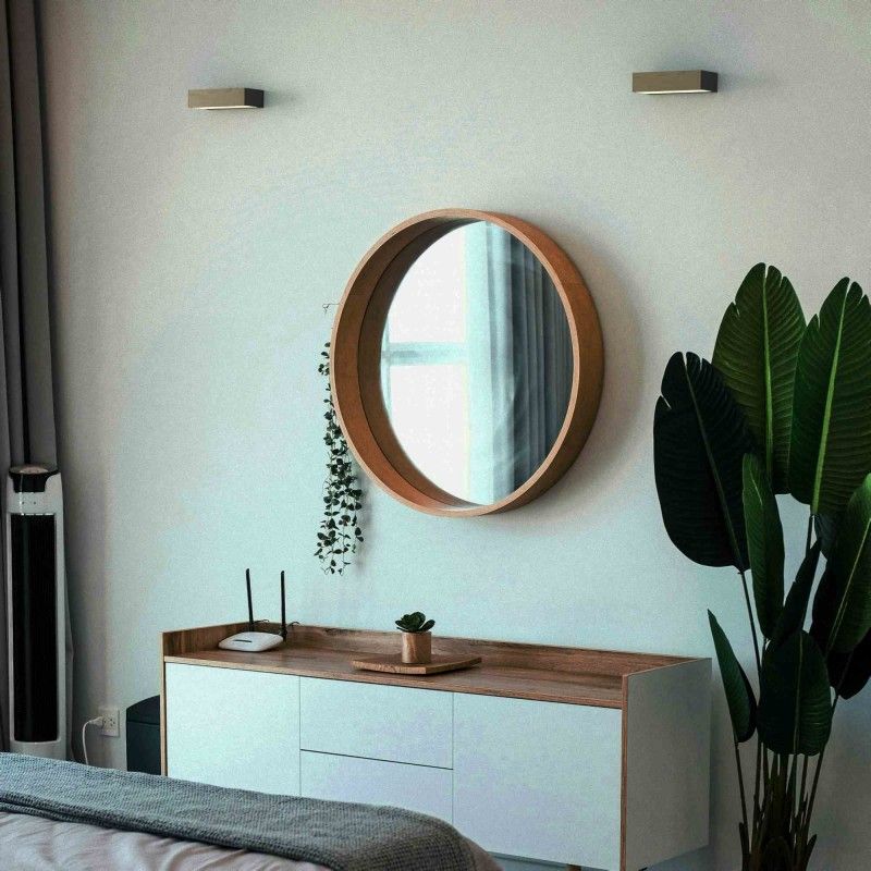 Applique murale bois "VACC" - 7W - 2700K - 20cm | appliques murales Applique murale bois "VACC" - 7W - 2700K - 20cm | appliques murales