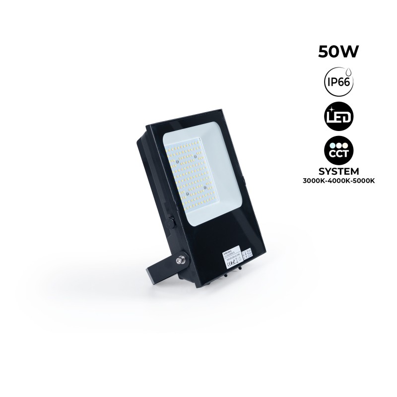 Projecteur LED extérieur 50W CCT - Série "PRO" - 110lm/W - IP66 | projecteurs led Projecteur LED extérieur 50W CCT - Série "PRO" - 110lm/W - IP66 | projecteurs led