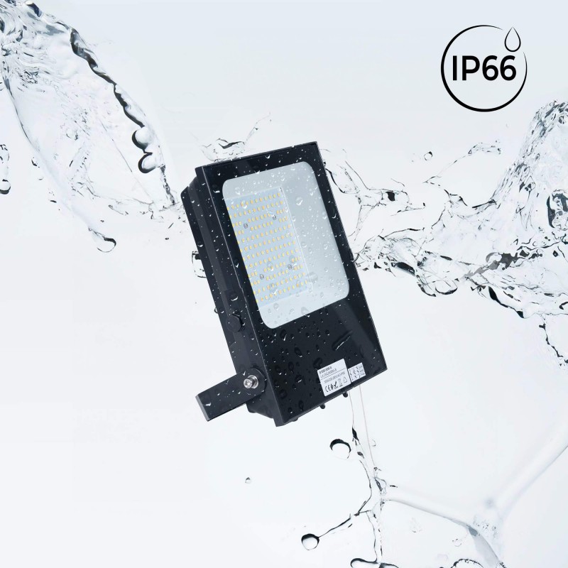 Projecteur LED extérieur 50W CCT - Série "PRO" - 110lm/W - IP66 | projecteurs led Projecteur LED extérieur 50W CCT - Série "PRO" - 110lm/W - IP66 | projecteurs led
