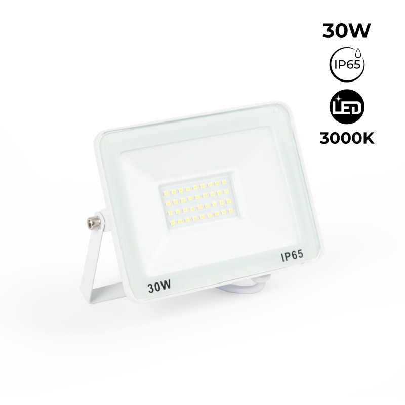 Projecteur LED extérieur 30W - 95lm/W - IP65 - Blanc | spot led exterieur Projecteur LED extérieur 30W - 95lm/W - IP65 - Blanc | spot led exterieur