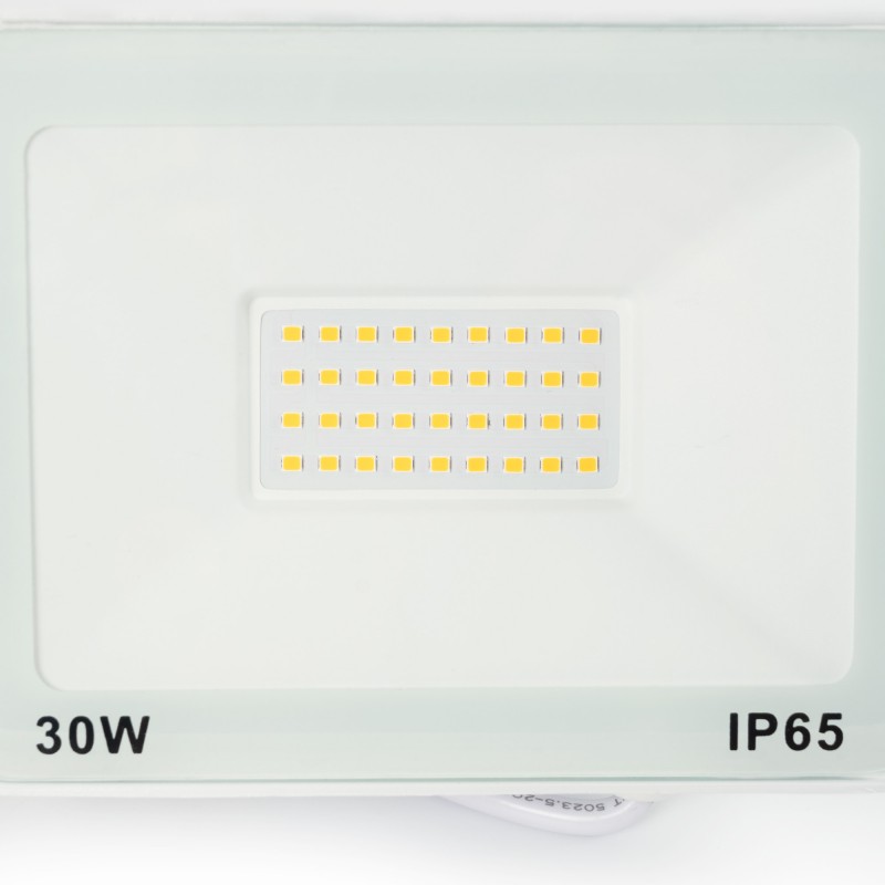 Projecteur LED extérieur 30W - 95lm/W - IP65 - Blanc | spot led exterieur Projecteur LED extérieur 30W - 95lm/W - IP65 - Blanc | spot led exterieur