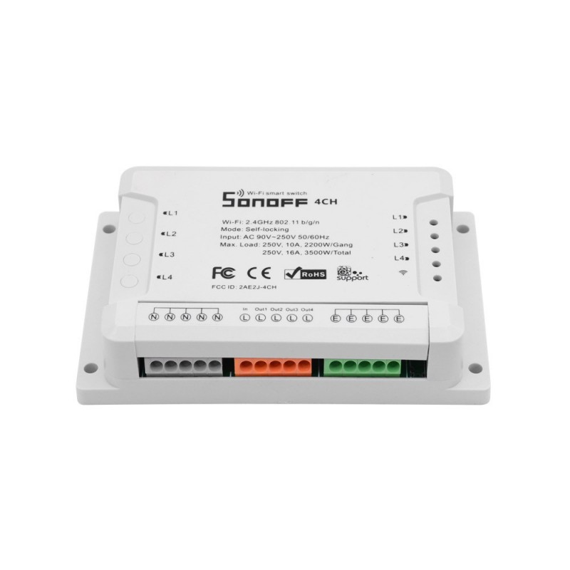 Interrupteur SONOFF 4 canaux WiFi / Smart Home