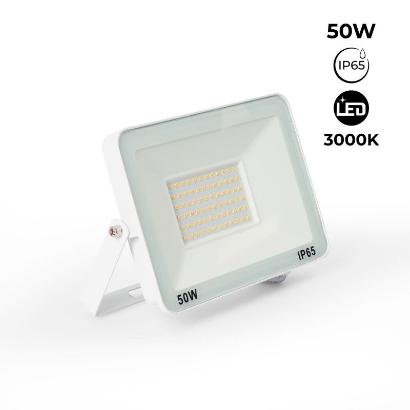 Projecteur LED extérieur 50W - 95lm/W - IP65 - Blanc | spot extérieur led Projecteur LED extérieur 50W - 95lm/W - IP65 - Blanc | spot extérieur led