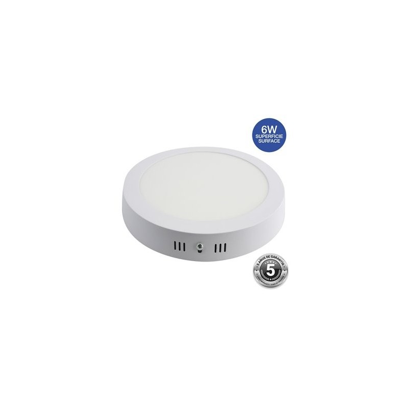 Plafonnier LED de surface 6W Plafonnier LED de surface 6W
