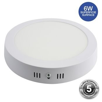 Plafonnier LED de surface 6W Plafonnier LED de surface 6W