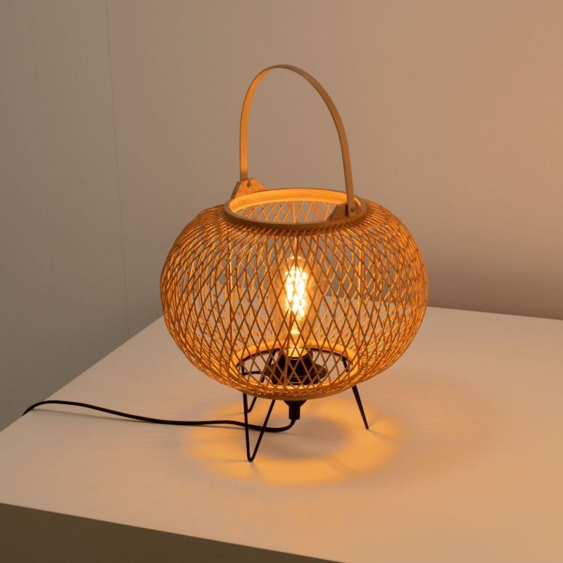 Câble pour lampe de table - douille E27, interrupteur et prise - 1,3 m