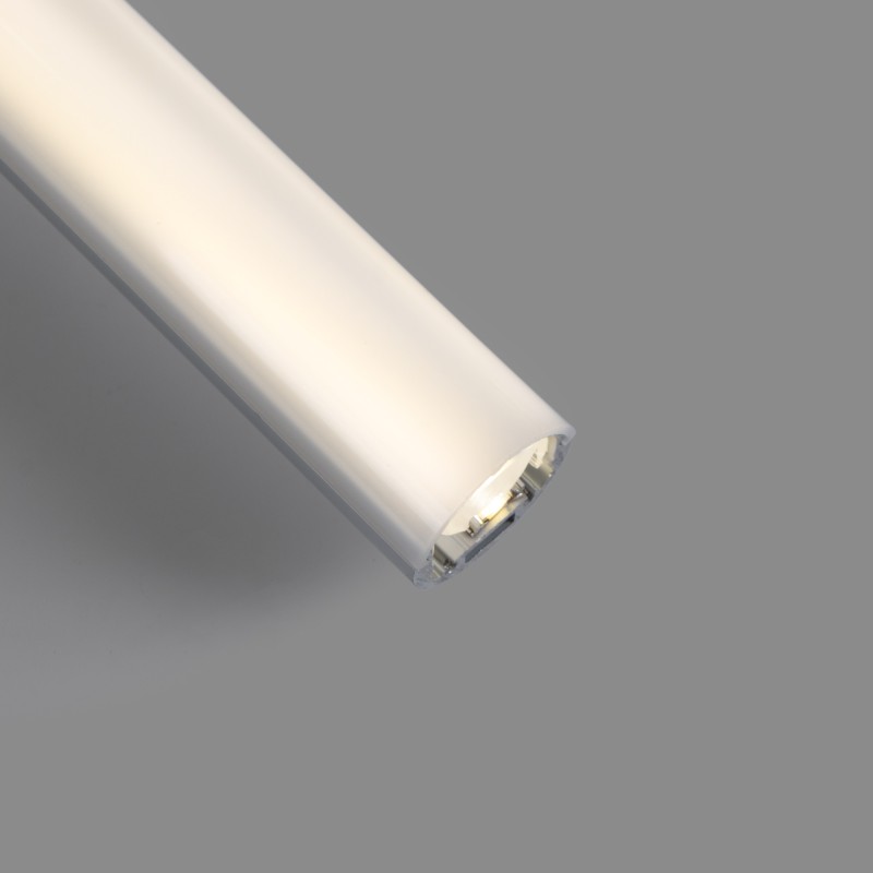 Profilé en aluminium pour ruban LED ≤ 13mm - Surface - ø 28mm - 2 mètres Profilé en aluminium pour ruban LED ≤ 13mm - Surface - ø 28mm - 2 mètres