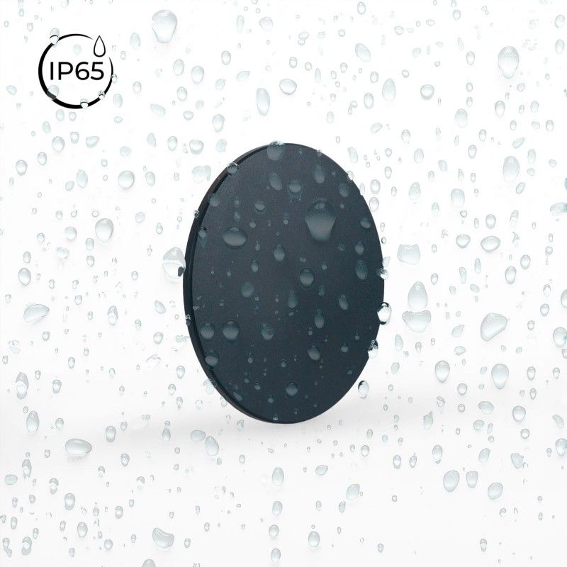 Applique murale circulaire "Eclipse" - 18W - CCT - IP65