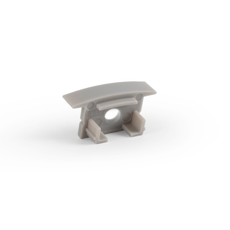 Embout pour profilé en aluminium encastrable - Ref : BPERFALP149