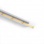 Profilé en aluminium encastrable pour ruban LED ≤ 15mm - 18.5x12mm - 2 mètres