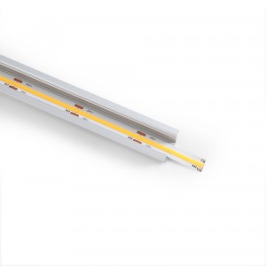Profilé en aluminium encastrable pour ruban LED ≤ 15mm - 18.5x12mm - 2 mètres