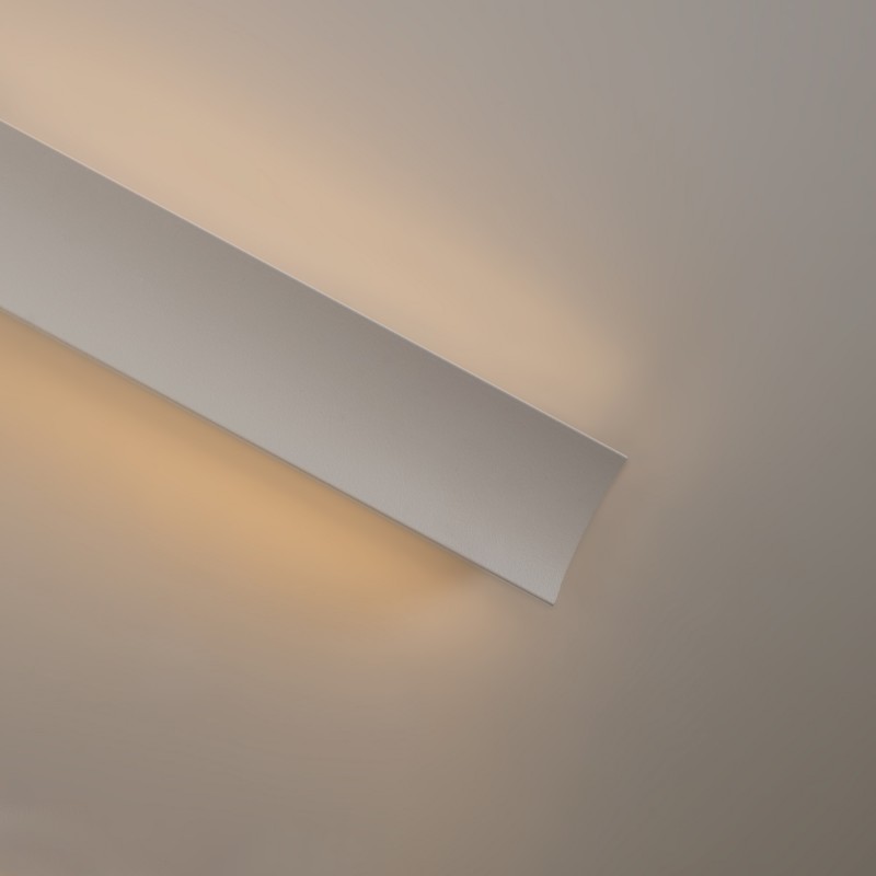 Profilé en aluminium pour angles - Ruban LED double - 38,7x39 mm - 2 mètres