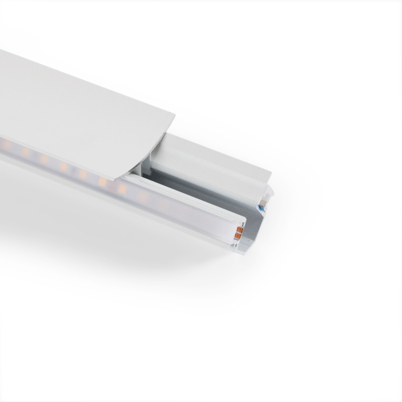 Embout pour profilé d'angle pour ruban LED double - Réf. BPERFALP191