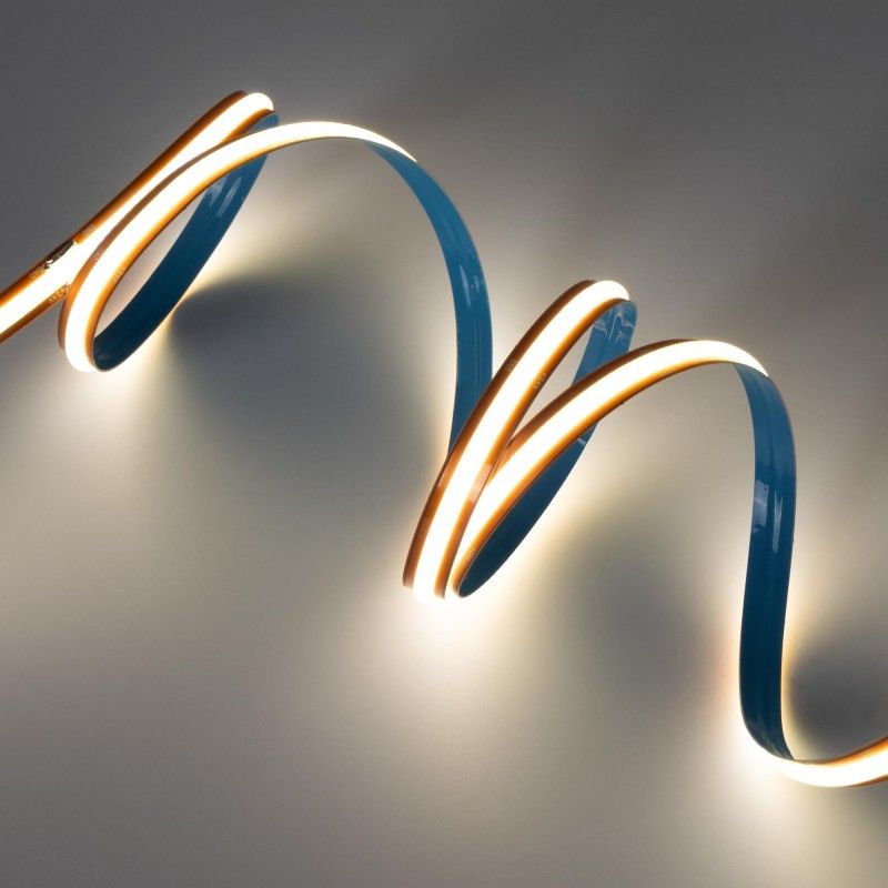 Ruban LED COB 24V DC - Monocolore  - FREE CUT - 11W/m - 8mm - IP20 - Rouleau de 10 mètres