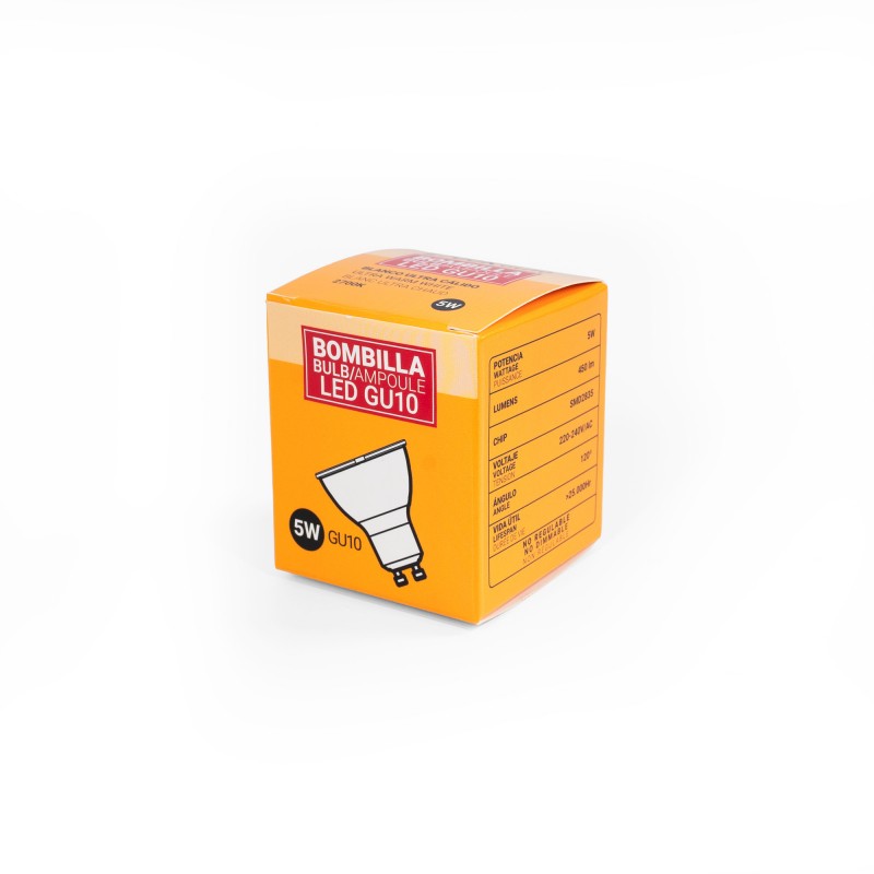 Ampoule LED GU10 - 5W - 120°