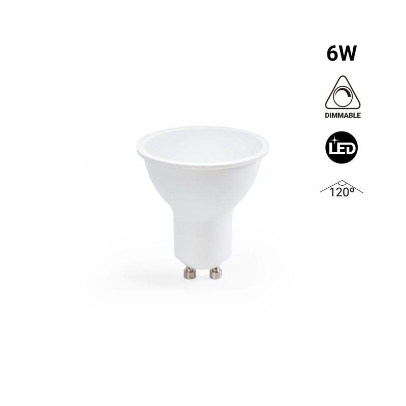 Ampoule LED GU10 - 6W - Dimmable - 120º Ampoule LED GU10 - 6W - Dimmable - 120º