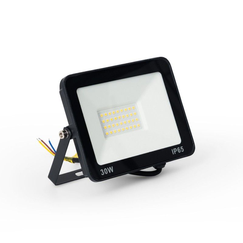 Lot de 10 projecteurs LED extérieur - 30W - 95lm/W - IP65