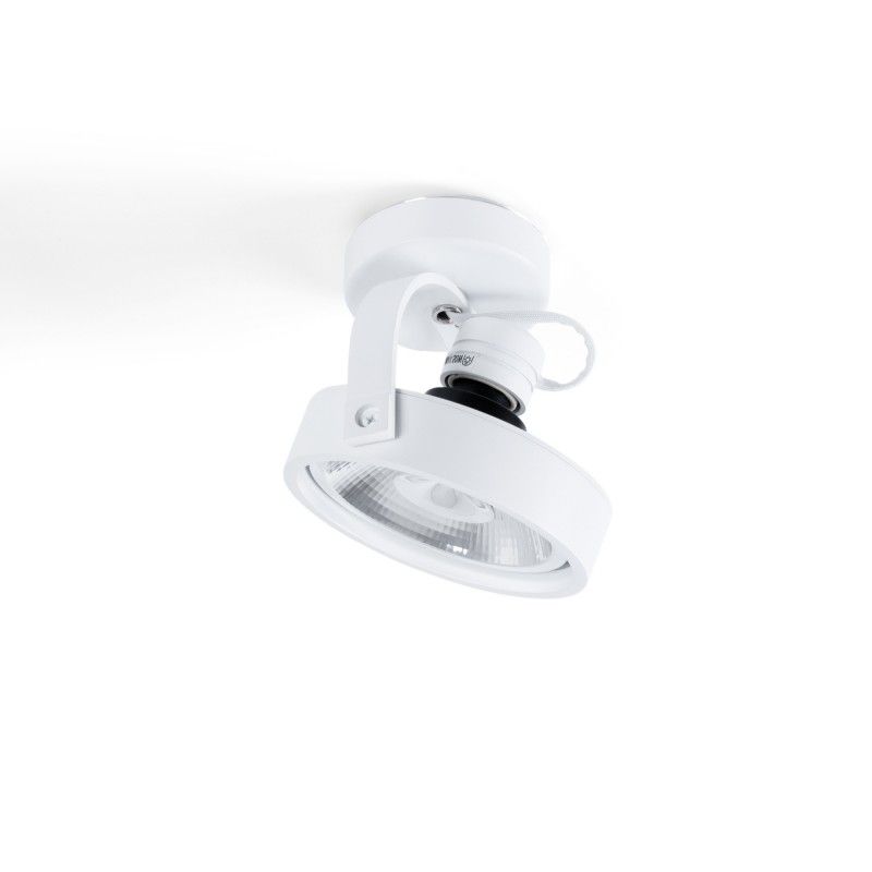 Spot plafonnier orientable "IRIS" + Ampoule AR111 GU10 Spot plafonnier orientable "IRIS" + Ampoule AR111 GU10