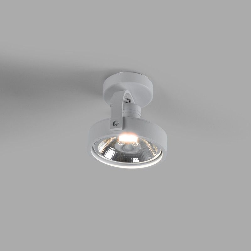 Spot plafonnier orientable "IRIS" + Ampoule AR111 GU10 Spot plafonnier orientable "IRIS" + Ampoule AR111 GU10